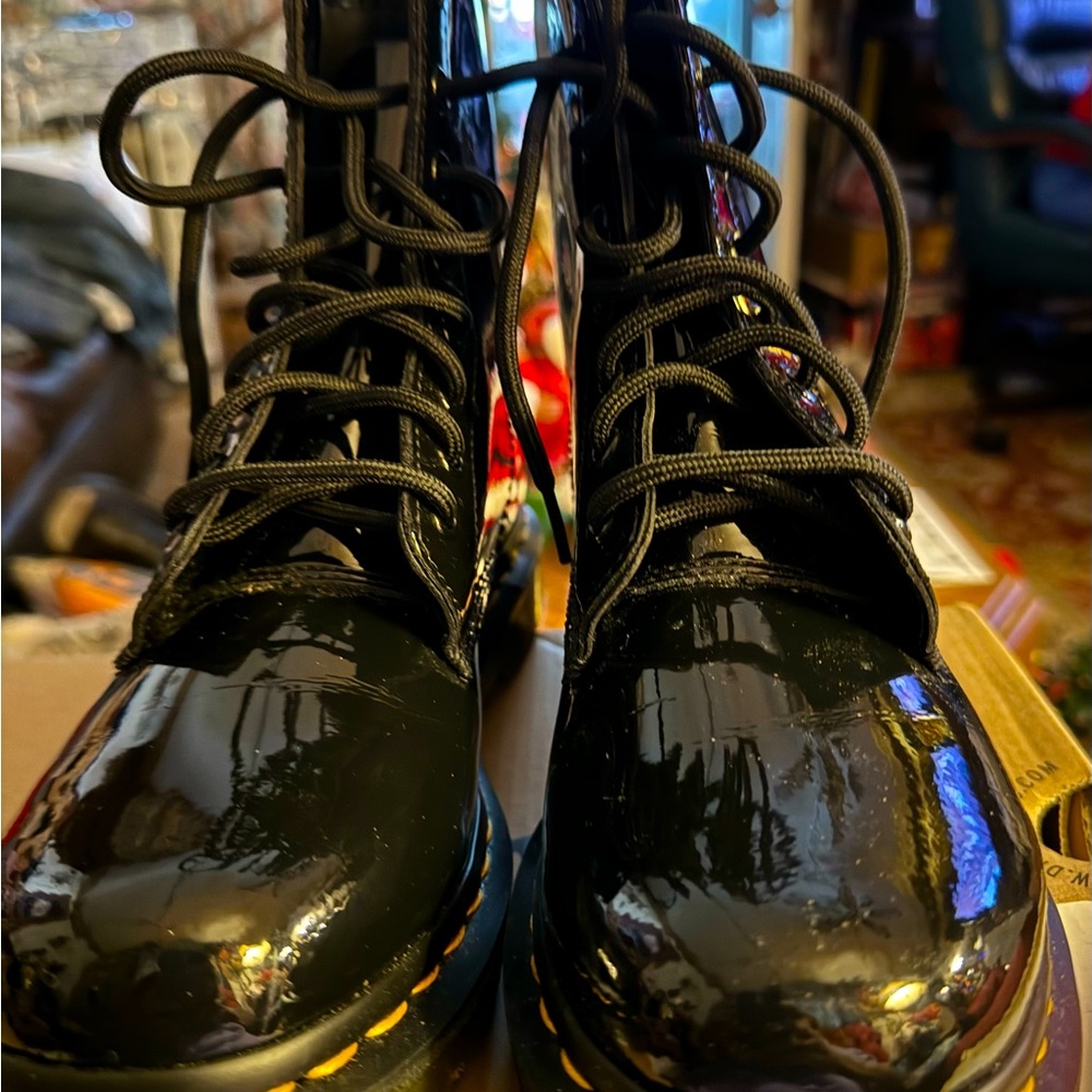 Dr. Martens Patent Leather Boots